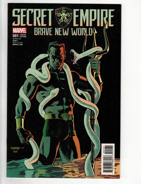 Secret Empire Brave New World #1 NM- Samnee 1:25 Ratio Variant Submariner