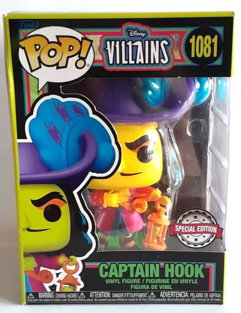 Funko Pop! Disney Villains - Captain Hook Special Edition 1081