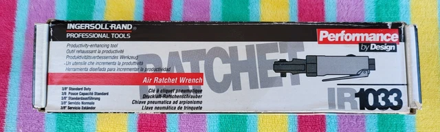 Ingersoll Rand Stubby 3/8" Drive Air Ratchet #IR1033 ( New )