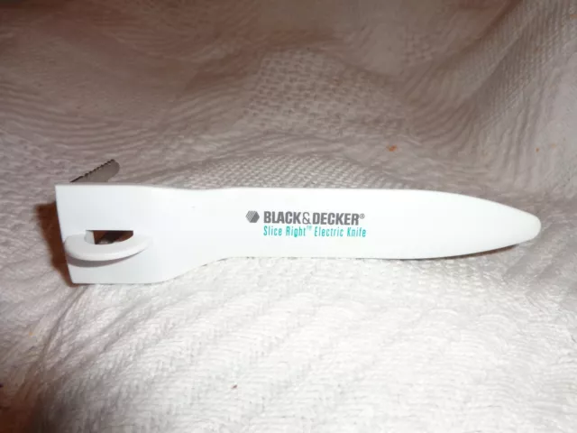 Black & Decker Slice Right EK350 Electric Knife Set with handy storage case  for sale online
