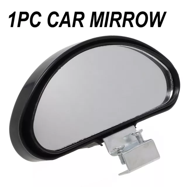 Punto Cieco Specchio Auto Specchietto 1PC Regolabile Nero Facile da Installare