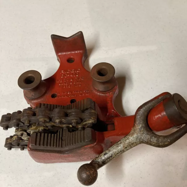 Ridgid BC 410 chain pipe vise 1/8 inch to 4 inches