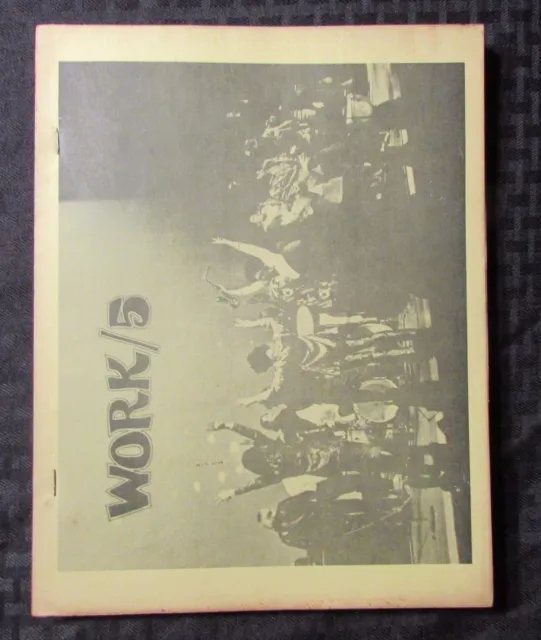 1968 Lavoro 5 Artista Officina Premere Detroit Ottimo + John Sinclair MC5