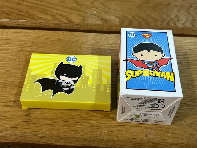 McDonalds Happy Meal toys - DC Batman & Superman