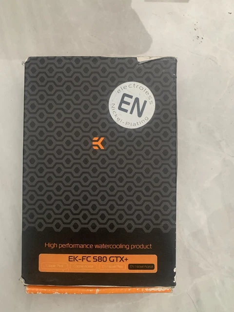 Ek-fc580 GTX Direct GPU Waterblock - Acetal En (nickel)