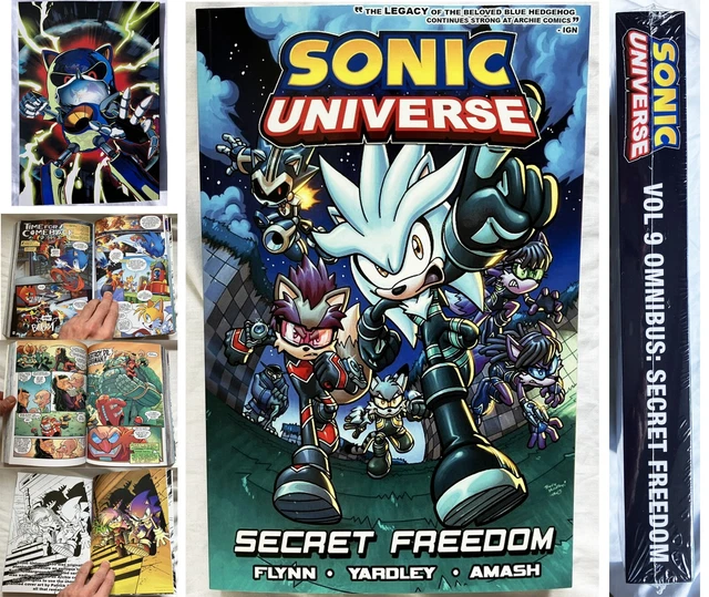 Archie Comics Issue 9 SONIC THE HEDGEHOG Universe 9 Archie Comics Omnibus Issues #33-50 ...