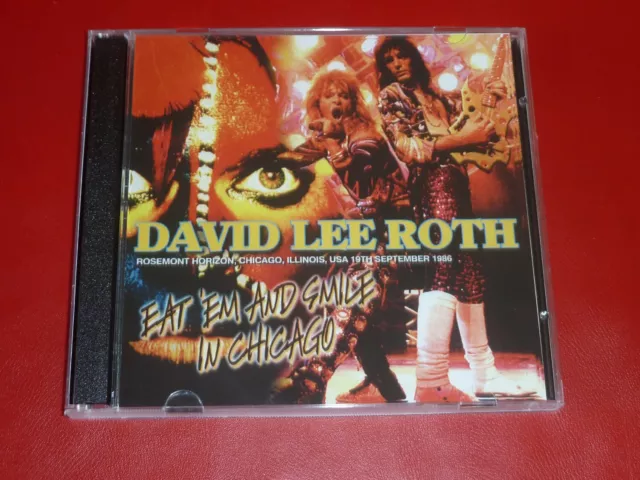 DAVID LEE ROTH Chicago Night USA 1986 Van Halen 2CD