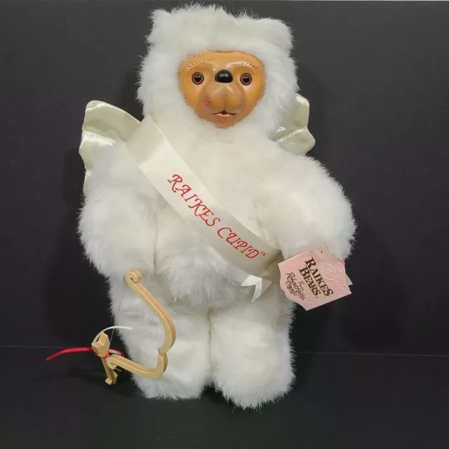 Robert Raikes Cupid  Collectible Valentine Toy Teddy Bear