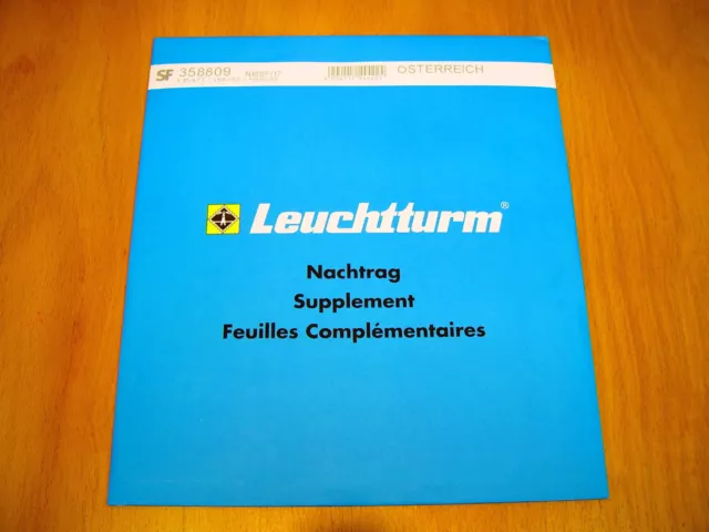 LEUCHTTURM Briefmarken Nachtrag Österreich Dispenser 2020 SF