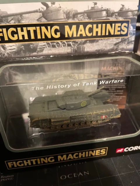 Corgi Fighting Machine, Churchill Tank 'Minotaur' British Army CS90262