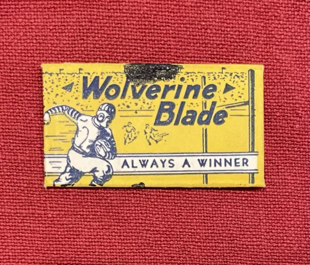 Wolverine Blade - Shaving razor sold around Ann Arbor drug stores in the 1940s