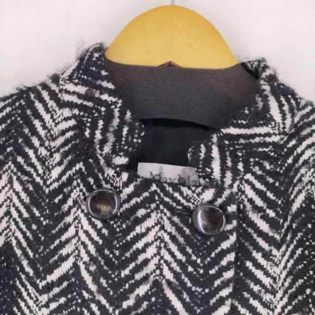 MAX MARA MOHAIR Blend Herringbone Double Jacket Wool Women's 38 $230.00 ...