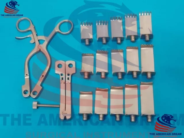 Aesculap Surgical Orthopedic Neuro Spine Cervical Retractor Set Demorial