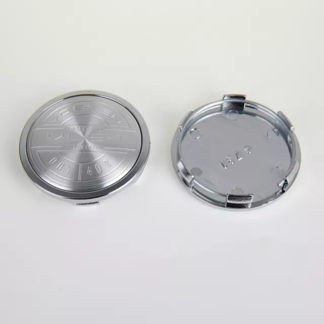 4 pcs 65 mm for Vossen Silver Badge Alloy Wheel Center Caps Hub Rim Caps