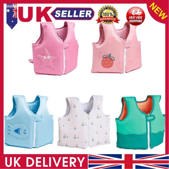Baby Swimwear Infant Buoyancy Jacket Vest Swimming Life Float for Unisex Toddler