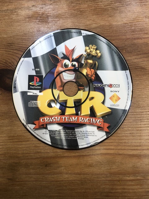 SONY PLAYSTATION PS1 GAME CRASH TEAM RACING CTR Disk Only £15.00 ...