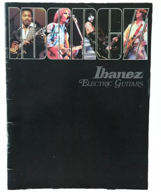 Ibanez Catalog 1978 Electric Guitars Dealers Sales Catalog Printed in Japan