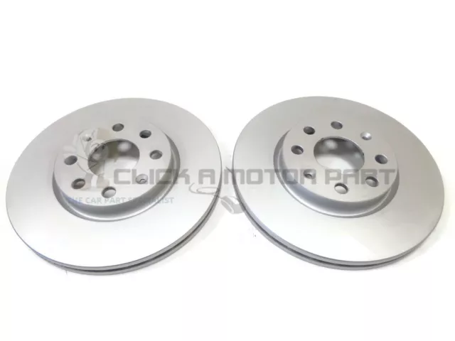 Vauxhall Corsa D 1.0 1.2 1.4 Ecoflex 06-14 Front 2 Vented Brake Discs Set