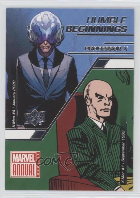 2020-21 Upper Deck Marvel Annual Humble Beginnings Professor X #HB-6 09o4