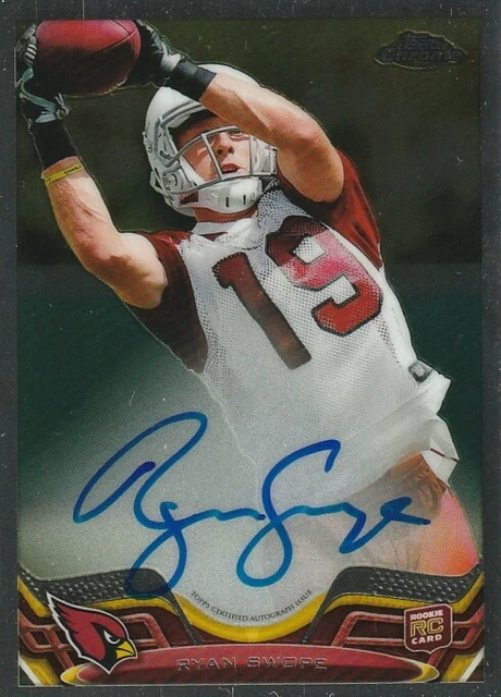 2013 Topps Chrome Rookie Autograph #55 Ryan Swope Serial #590/600 Cardinals