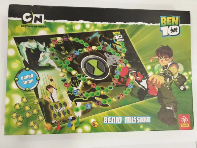 BNIB Ben 10 Mission Board Game Cartoon Network Exciting Adventure Gift Set