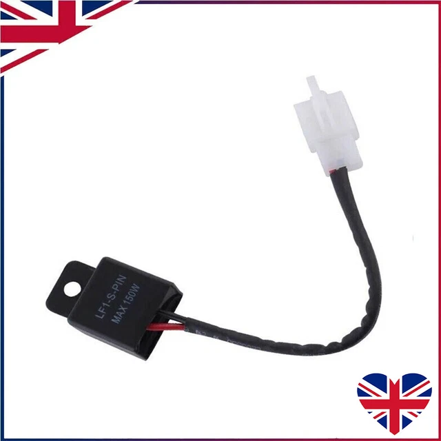 LED INDICATOR FLASHER Relay 2 Pin For Yamaha R1 R6 FZ1 FZ6 FZ8 MT07