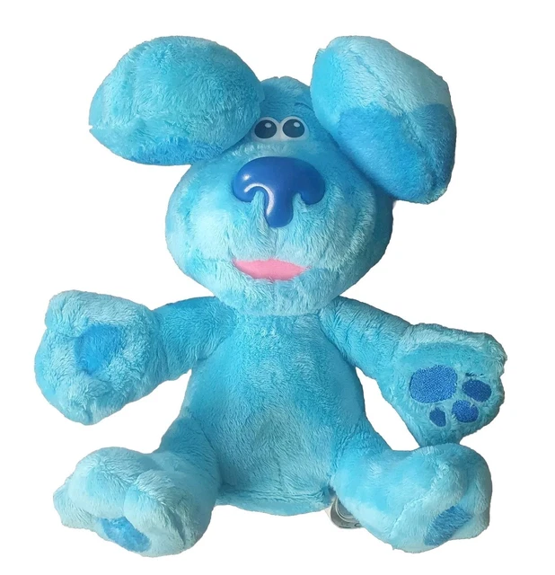BLUES CLUES & You Peek a Blue Interactive Plush Soft Toy Talking ...