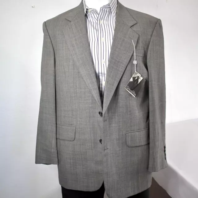 Oscar de la Renta Mens Sport Coat 42-R All Seasons Jacket $125 NEW!