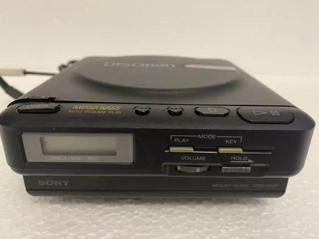 Sony D-22 Discman & KFZ Halterung CDM-203P