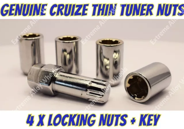 Locking Wheel Nuts S Tuner M12x1.5 For Mitsubishi Mirage Space Star Outlander