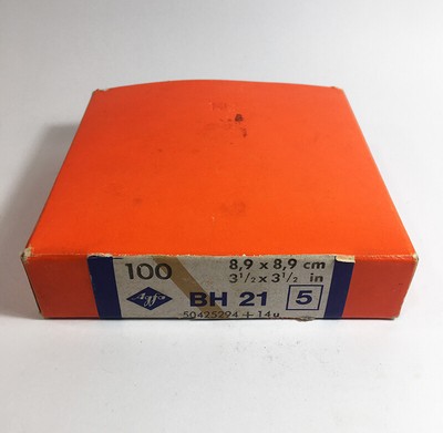 Agfa AGFA BROVIRA BW 21-8,9x12,7cm Darkroom 100 Feuilles Papier Photo Vintage NEUF 