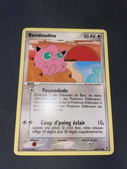 Rondoudou Commune - Pokemon 65/112 Ex Rouge Feu Vert Feuille Neuf Francais