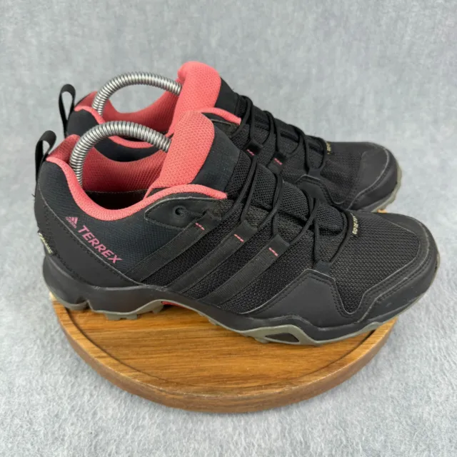 Adidas Terrex GTX Womens Size 9.5 Black Trail Hiking Walking Running Sneakers