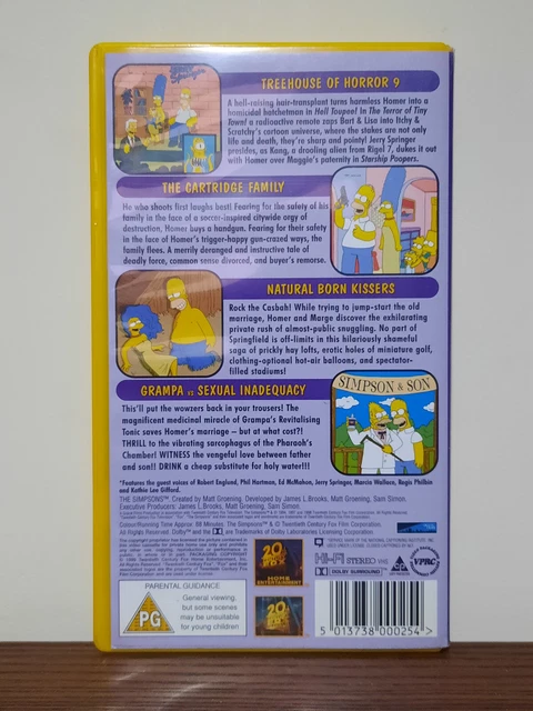 THE SIMPSONS: TOO Hot For TV (PAL VHS/SUR, 1999) £6.00 - PicClick UK