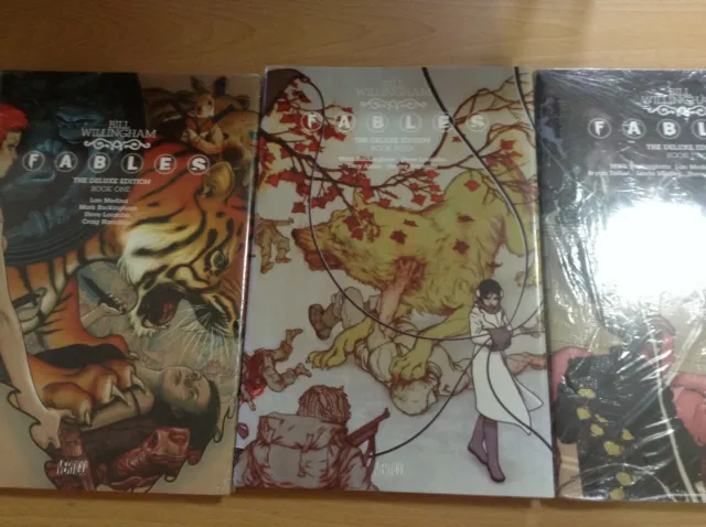 Fables Deluxe Edition Hardcover Vol # 1, 2, 3, 4, 6, 10 - SEALED - REDUCED