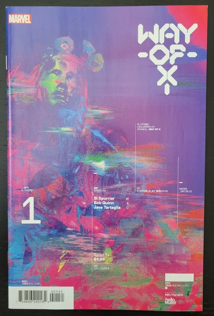 Way Of X #1 Variant (2021) Muller Design Cover