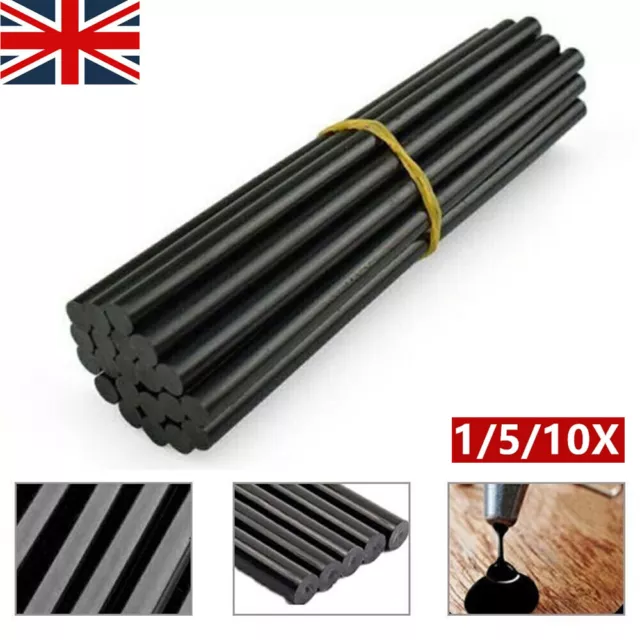 Black Hot Melt Glue Sticks 7MM 11MM for Electric Glue Gun Craft Adhesive Tools