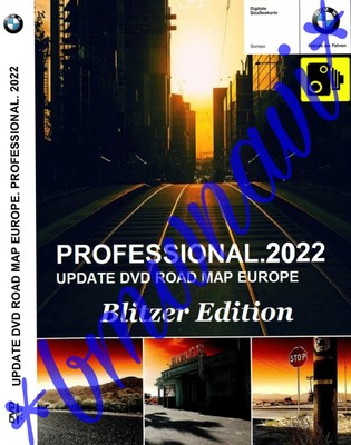 BMW PROFESSIONAL NAVIGATION Dvd Set 2022 Flash Data Road Map Update Ccc ...