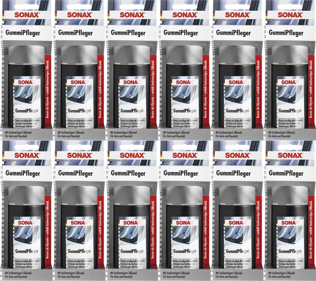Sonax curatore di gomma 100 ml - set VPE - 12 pezzi - 03400000