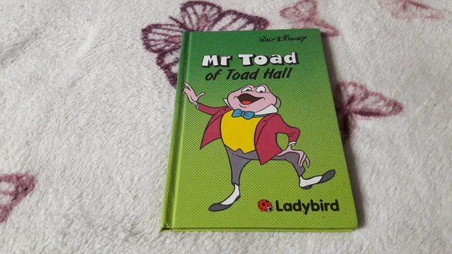 LADYBIRD BOOK, WALT DISNEY, MR TOAD OF TOAD HALL, 1st EDITION, 1988 ...