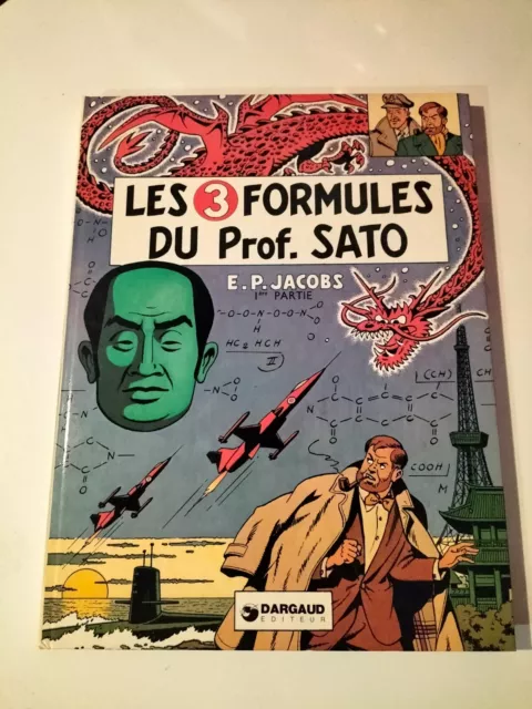 Eo 1977 Blake Et Mortimer Les 3 Formules Du Prof Sato T 1 Jacobs (Jarbd189)