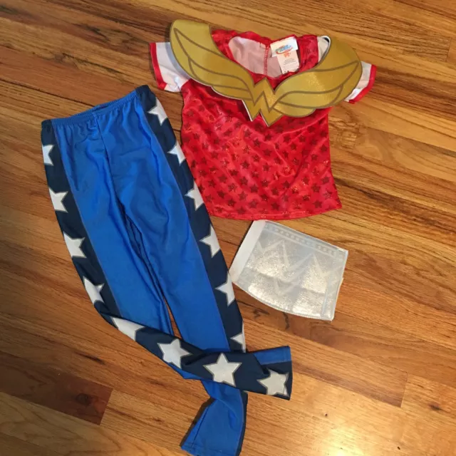 DC Super Hero Girls Wonder Woman Child Costume Size Small  2-4 years