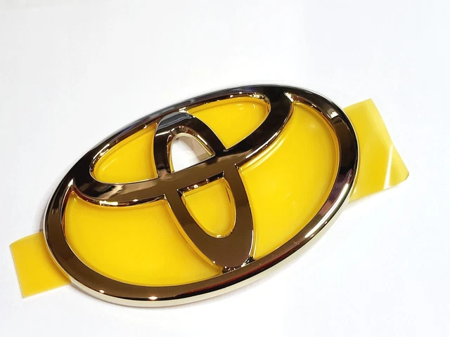 Black Rear Hatch Resin Emblem For Toyota Land Cruiser FJ80 / FZJ80 (1991-1997) - 3M Tape