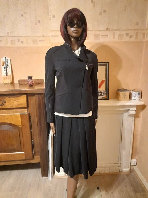 Manteau HIGH USE By Claire Campbell - Taille XL/42 | Couleur Brique | Laine, Doublure Chaude | Neuf Avec étiquettes