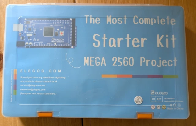 ARDUINO ELEGOO MEGA Project The Most Complete Starter Kit £24.37 ...