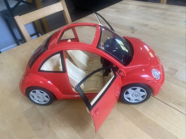 2000 Mattel Red VW Beetle Bug Barbie Car Volkswagen for parts or play See Photos 2000 Mattel Red VW Beetle Bug Barbie Car Volkswagen for parts or play See Photos