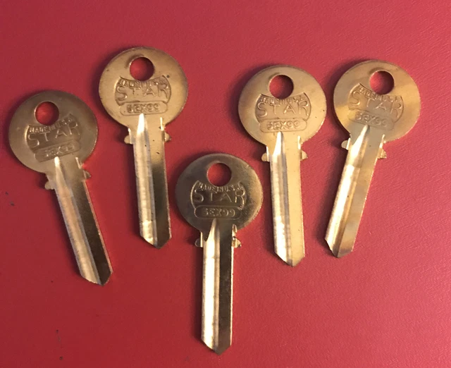 STAR BRAND 5EX99  Key Blanks            Lot of 5                       [b9]