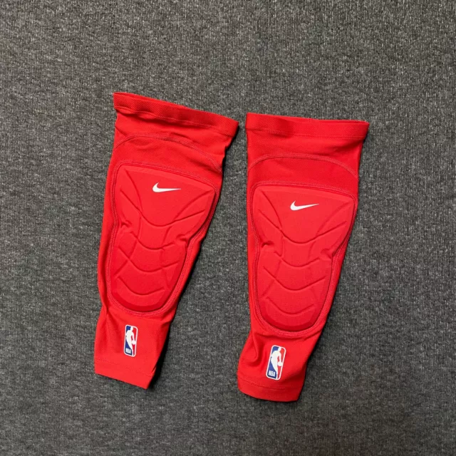 Nike NBA Issued Hyperstrong Padded Knee Sleeves Mens Sz L/XL CT3877-610 Red NWT