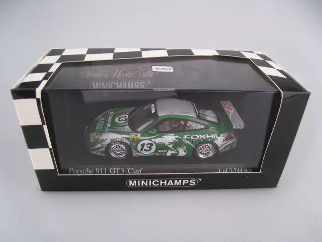 Porsche 911 GT3 Cup 24H Daytona 2004  Maßstab 1:43  Limitiert  Minichamps  NEU 2