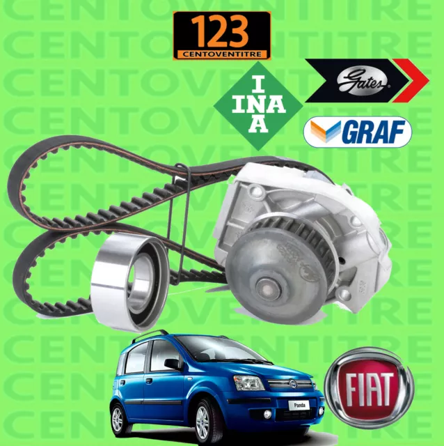 Kit Cinghia Distribuzione + Pompa Acqua Fiat Panda (169) Punto Lancia Y 1.1 1.2